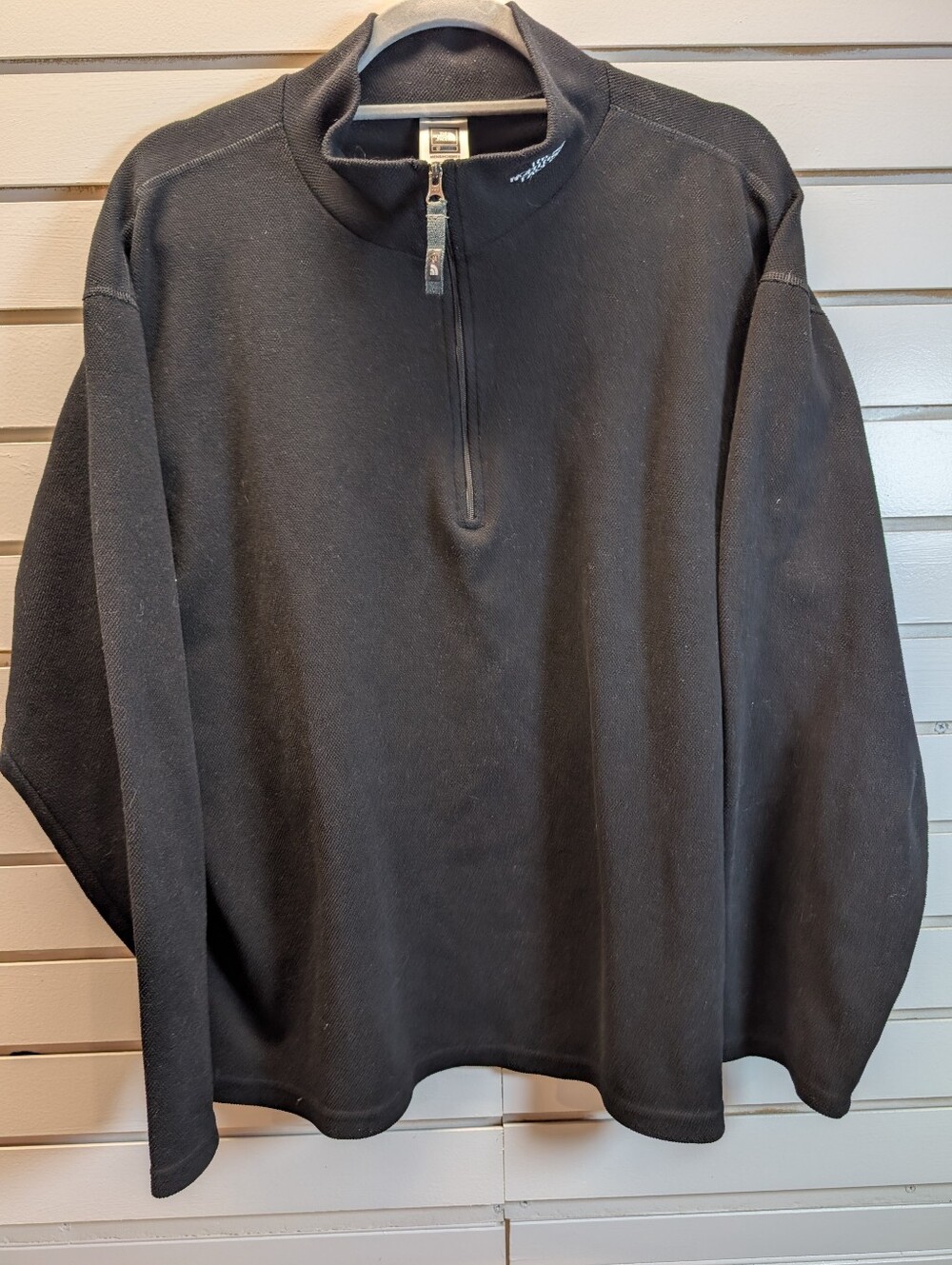 The North Face Flight Series Black Pullover 1/4 Zip Men's Large EUC